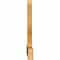 Ekena Millwork Portland Rough Sawn Timber Gable Bracket, Western Red Cedar, 48"W x 24"H x 2"D x 4"F, 12/12 Pitch GBW048X24X0204POR00RWR - alternate 2